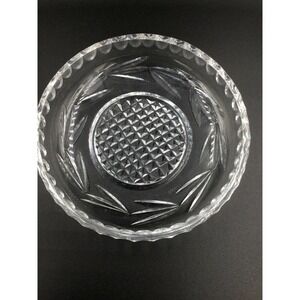 Galway Leah Irish Crystal Candy Nuts Dish Bowl 5”